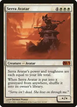 1x Serra Avatar LP Eng MTG - Magic 2013 - Image 1