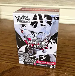 Pokemon TCG Scarlet & Violet—White Flare Booster Bundle Box 6 Packs English - Image 1