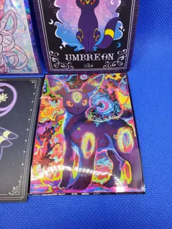 Pokemon Card Sleeves Singles Lot of 6 Eeveelutions Umbreon Mosaic Comiket Doujin - Image 5