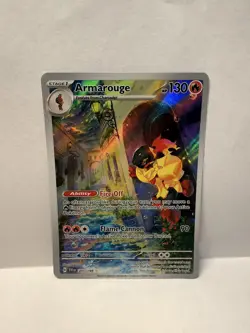 Pokemon TCG Armarouge Scarlet & Violet 203/198 Holo Illustration Rare NM - Image 1