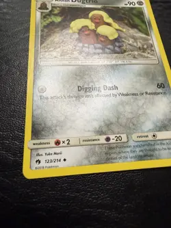 Alolan Dugtrio Lost Thunder 123/214 Uncommon Regular Pokemon TCG English 90 HP - Image 3