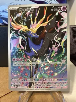 Xerneas 091/086 Pitch Black Holo Rare Full Art Basic 130 HP English 2026 - Image 1