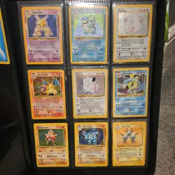 **FULL** Complete Pokemon Base Set 102/102 WOTC 1999 Vintage Cards - Image 1
