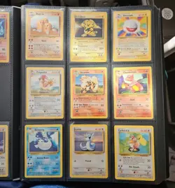 **FULL** Complete Pokemon Base Set 102/102 WOTC 1999 Vintage Cards - Image 3