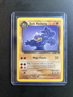 Dark Machamp 27/82 Team Rocket Regular Pokemon - Image 1
