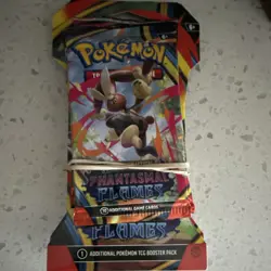 Pokemon Mega Evolution Phantasmal Flames Booster Pack English TCG - Image 1