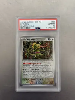 Pokemon Kecleon, PSA 10, 150/191, Sv08 Surging Sparks, Reverse Holo - Image 2