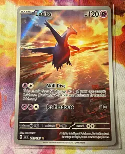Latios 203/191 Sv08 Surging Sparks Illustration Rare Holo Full Art EN 2024 120HP - Image 1