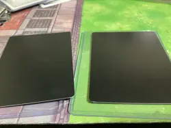 Star Wars CCG Reflections Light/Dark Side Foil Blank Black Front Error Cards x2 - Image 3