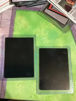 Star Wars CCG Reflections Light/Dark Side Foil Blank Black Front Error Cards x2 - Image 4