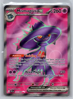 Mismagius ex 112/094 Ultra Rare Phantasmal Flames Pokemon Holo Near Mint - Image 1