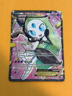 2013 Pokemon Legendary Treasures Radiant Collection Meloetta #RC25/RC25 LP- - Image 1