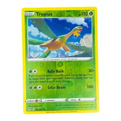 2021 POKEMON EVOLVING SKIES TROPIUS 006/203 REVERSE HOLO (RARE) - Image 1