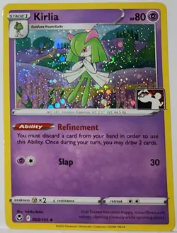 Fart Swirl 🌀 Kirlia 068/195 Cosmos Holo Heavily Bleed Error Rare Pokemon TCG ✨ - Image 1