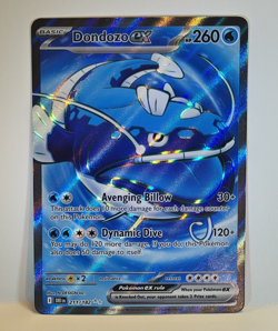 The Pokemon Company Dondozo ex 280 HP 211/182 Destined Rivals Full Art Holo - Image 1