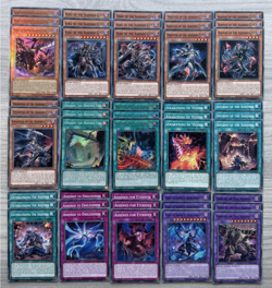 ULTIMATE RARE Ashened / Veidos Deck Core (45 Cards) - Complete AE NM YuGiOh - Image 2