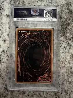 Konami Yu-Gi-Oh! Summoned Skull SBC1-ENI01 Secret Rare 1st Ed PSA 10 - Image 3