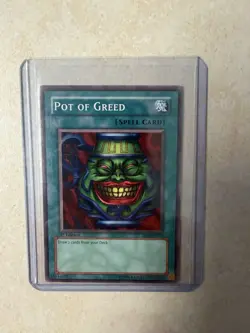 | Yugioh Pot of Greed SD2-EN017 1st Common Structure Deck Zombie Madness HP 🔥 | - Image 1