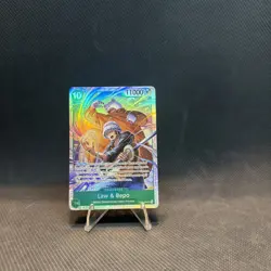 One Piece Starter Deck 24: GREEN Jewelry Bonney #ST24-004 Law & Bepo Super Rare - Image 1