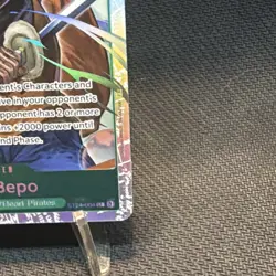 One Piece Starter Deck 24: GREEN Jewelry Bonney #ST24-004 Law & Bepo Super Rare - Image 5