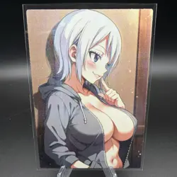 Lisanna Strauss Holographic Anime Collectible Trading Card - Image 2