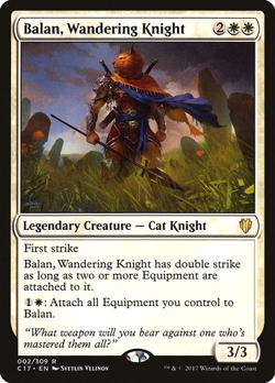 MTG - Balan, Wandering Knight - Commander 2017 - Magic the Gathering - Image 1
