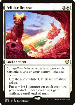 MTG - Felidar Retreat - Phyrexia: All will be One - Magic the Gathering - Image 1
