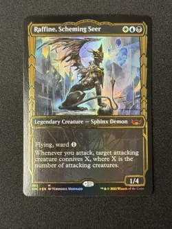 MTG Raffine, Scheming Seer *SHOWCASE FOIL* Streets of New Capenna 327 - Image 1