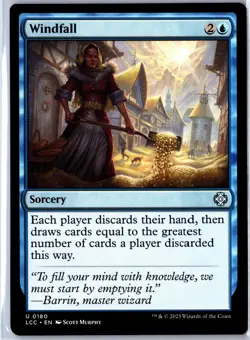 Commander: The Lost Caverns of Ixalan #180 Windfall - Image 1