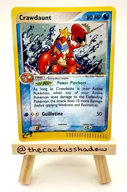 Pokemon Ex Dragon Crawdaunt Holo 3/97 - HP/Damaged - Image 1