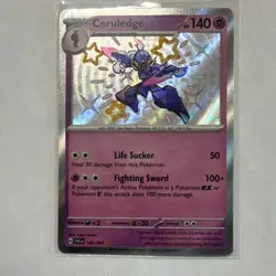 The Pokemon Company Ceruledge 162/091 SV Paldean Fates Shiny Rare Holo EN 140HP - Image 1