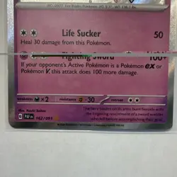 The Pokemon Company Ceruledge 162/091 SV Paldean Fates Shiny Rare Holo EN 140HP - Image 3