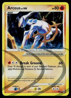 Pokemon Card - Arceus (AR8) Arceus AR8 Holo Rare - Image 1