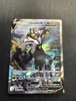 Pokemon TCG Rapid Strike Urshifu V Ultra Rare Battle Styles 153/163 ALT Art - Image 1