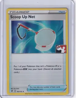Scoop Up Net 165/192 Holo Pokemon Prize Pack Series 1 Promo Pokemon Card NM - Image 1