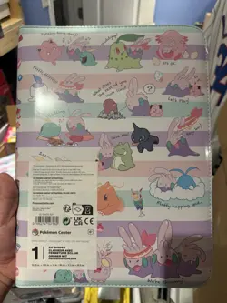Brand New Pokemon Center Exclusive TCG We’re Goomy Zip Binder 2026 Sealed - Image 1