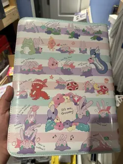 Brand New Pokemon Center Exclusive TCG We’re Goomy Zip Binder 2026 Sealed - Image 2