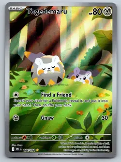 Pokemon TCG ME02: Phantasmal Flames Togedemaru 104/094 Illustration Rare 2025 - Image 1