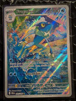 Frogadier 89/86 IR Chaos Rising Pokemon TCG Illustration Rare - Image 1