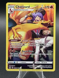 Charizard TG03/TG30 Holo Lost Origin Trainer Gallery Pokemon English NM - Image 1