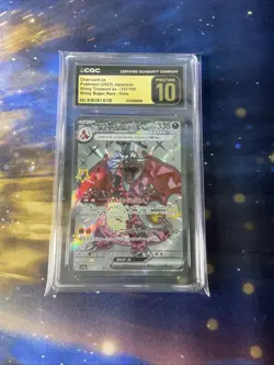 2023 Pokemon Japanese sv4a Shiny Super Rare #331 Charizard ex CGC 10 PRISTINE - Image 1