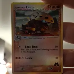 Pokemon TCG Team Magma's Lairon 20/95 EX Team Magma vs Team Aqua Holo Rare - Image 2