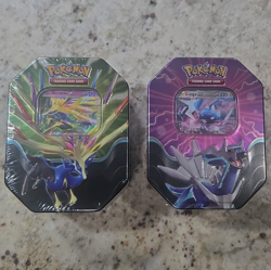 Pokemon TCG Legends of Kalos Tin Lot (2) Xerneas EX & Dialga EX New/Sealed - Image 1