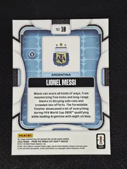 2026 Panini Prizm Fifa World Cup Lionel Messi #10 Image Variation Argentina - Image 3