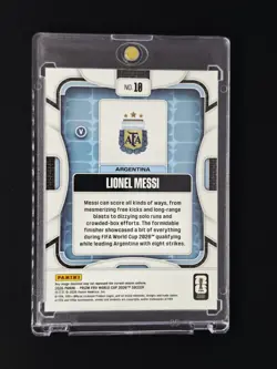 2026 Panini Prizm Fifa World Cup Lionel Messi #10 Image Variation Argentina - Image 4