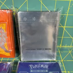 4 Pokemon Sun & Moon ETB Card Sleeves Elite Trainer Box Solgaleo Lunala - Image 3