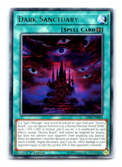 Dark Sanctuary -LED5-EN009 - Rare - 1st Edition - Yugioh - Image 1