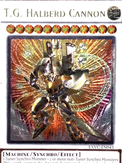 yugioh T.G. HALBERD CANNON EXVC-EN043 Ultimate Rare Unlimited Edition near mint - Image 5