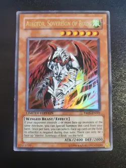 Alector, Sovereign of Birds YR05-EN001 Limited Ultra Rare MP Yu-Gi-Oh! DNA GAMES - Image 1