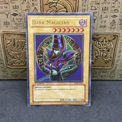 Yugioh Dark Magician LOB-A005 Ultra Rare 1st Edition NM - Image 1
